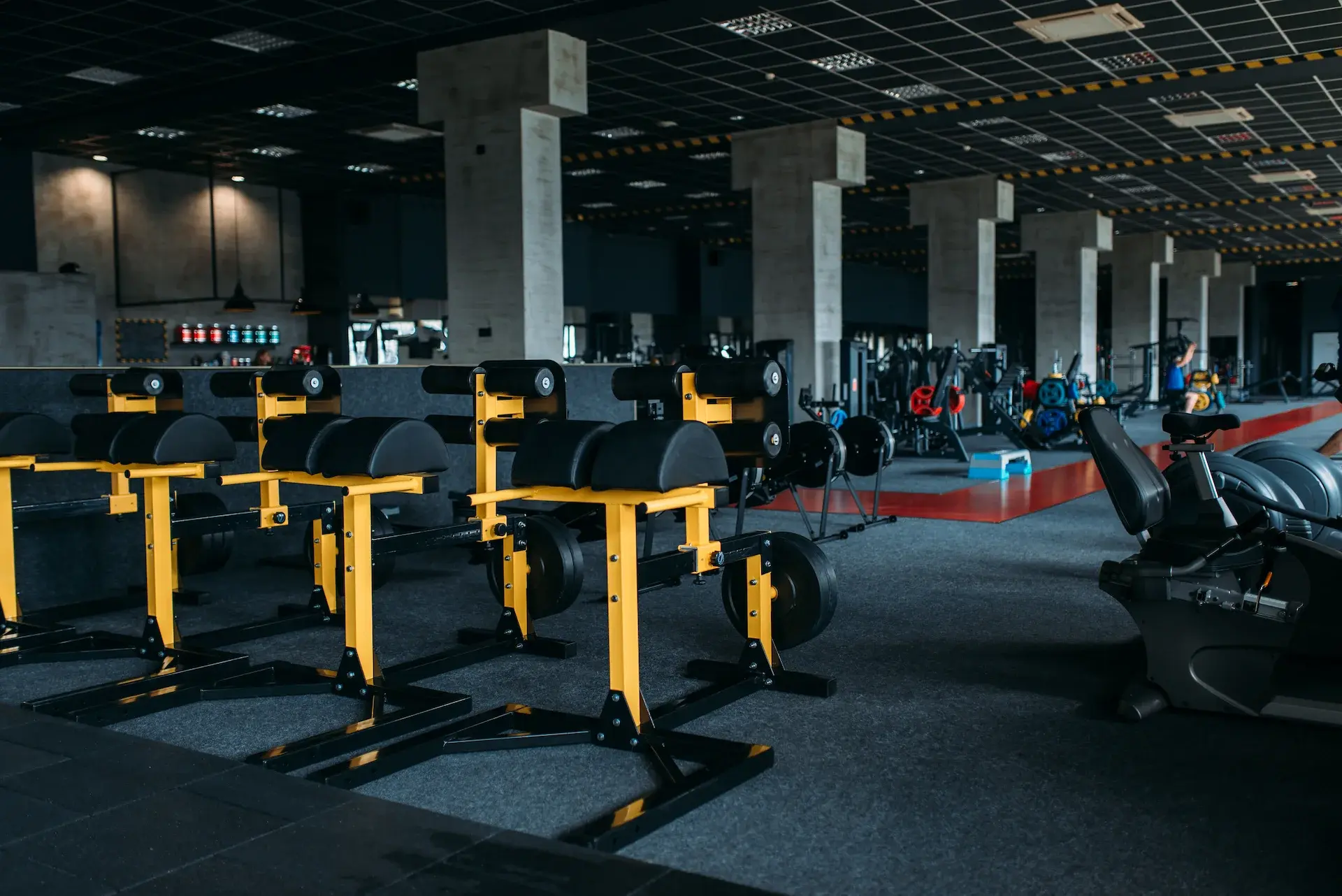 Modern konditerem fitneszgépekkel